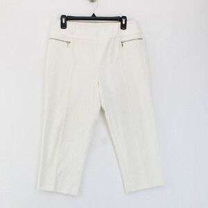 Style and Co. Petite Jacquard Capri Pants